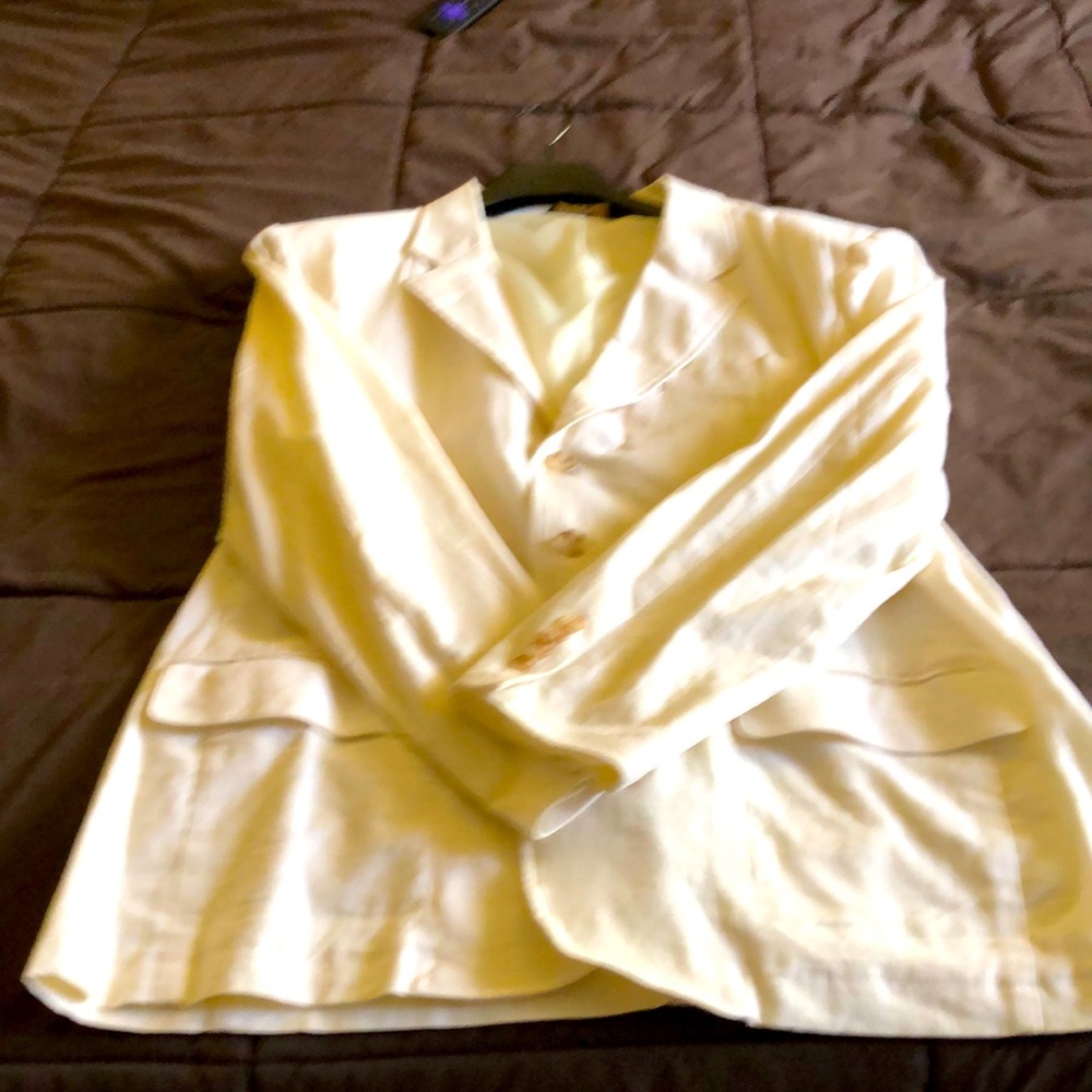 Men’s XL casual sport jacket men’s off white/cream, extra large, men’s sport